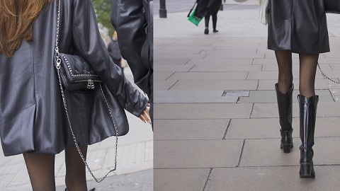 girls-in-leather-skirt-candid