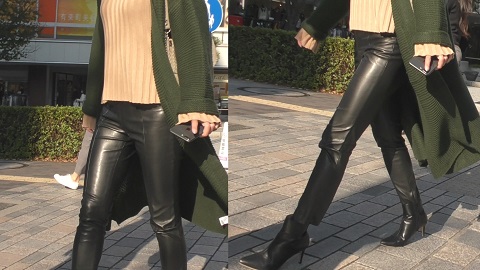 girl-leather-jacket-boots-silver