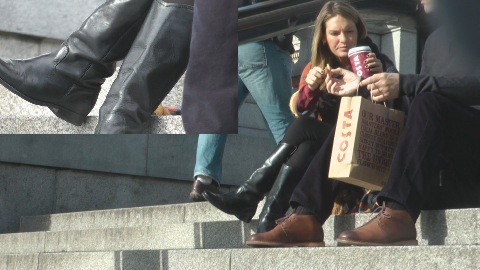 girls-in-leather-candid-street