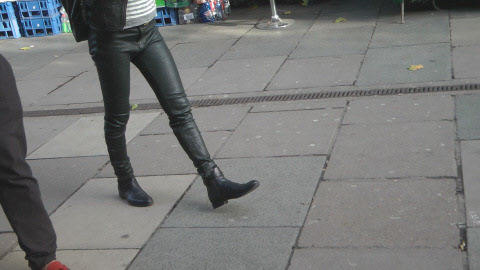 girls-in-leather-candid-street