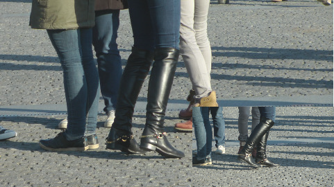 girls-in-leather-candid-street