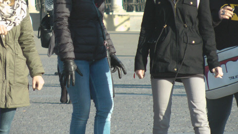 girls-in-leather-candid-street